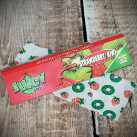 King Size Rolling Papers Strawberry Kiwi