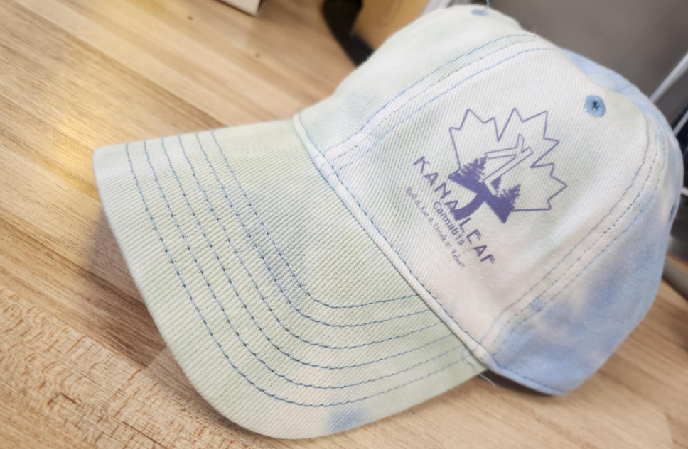 Branded Tiedye Hats Sky