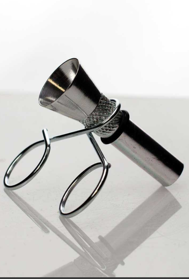 bowl slide with clip (Popper Tube)  2"