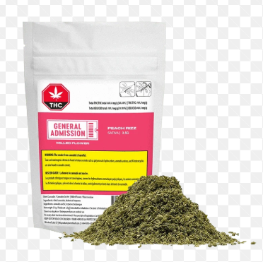 Peach Rizz Milled Flower