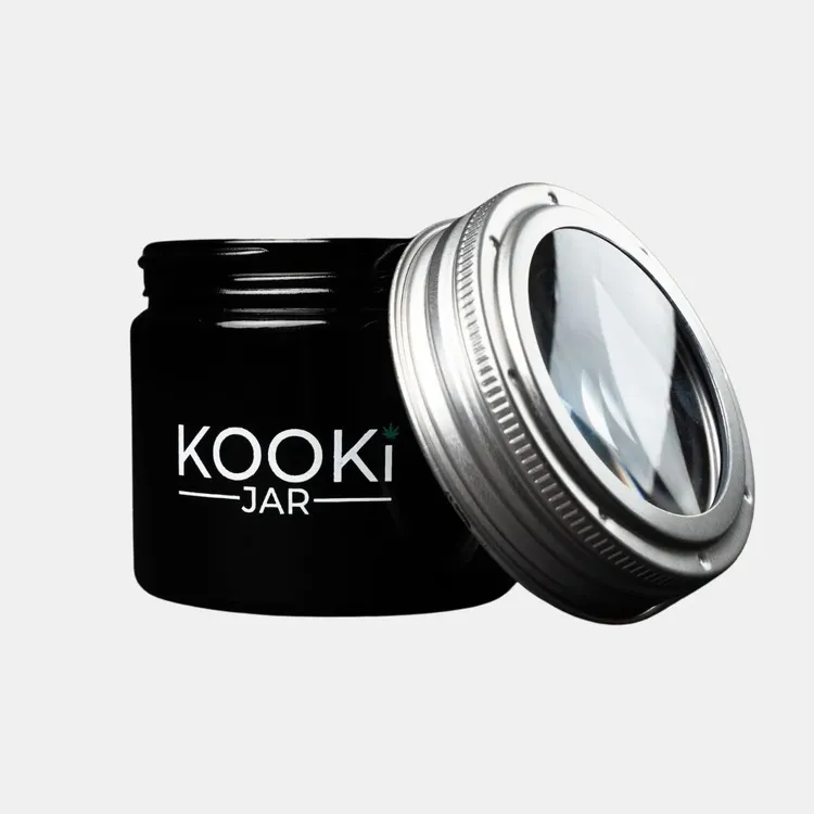 The Compact Jar Medium Compact (1/2oz. / 240ml)  Black