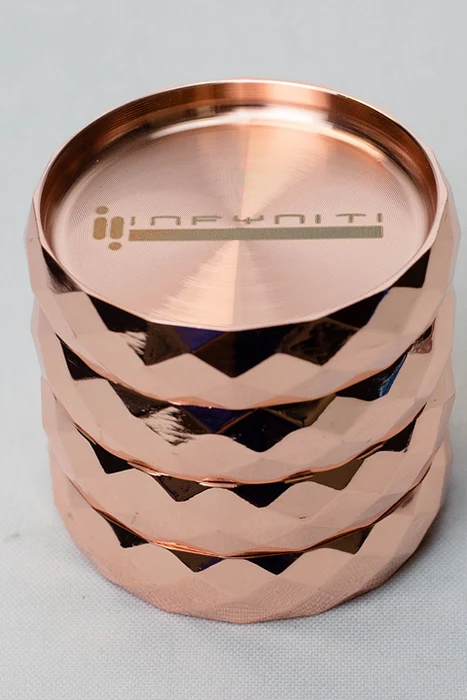 4 Parts Metal Herb GrinderRose Gold