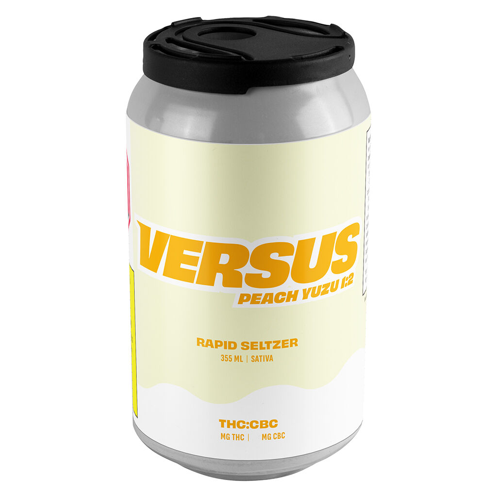Versus - Peach Yuzu 1:2 THC/CBC Rapid Seltzer