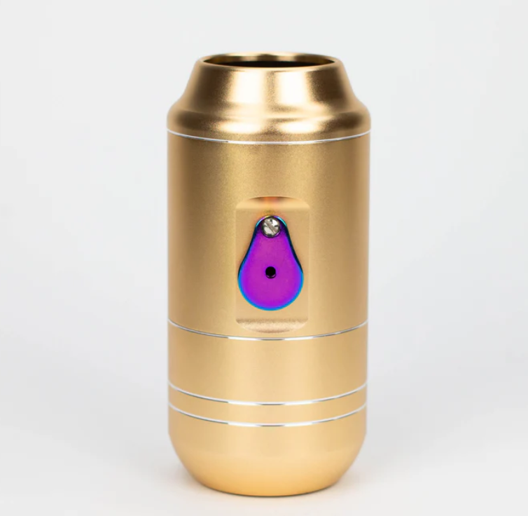 HoneypuffAir filter pipe Gold