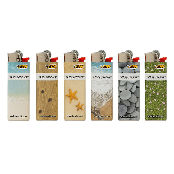Bic Regular Lighter  Maxi Ecolutions Assorted Deisgns