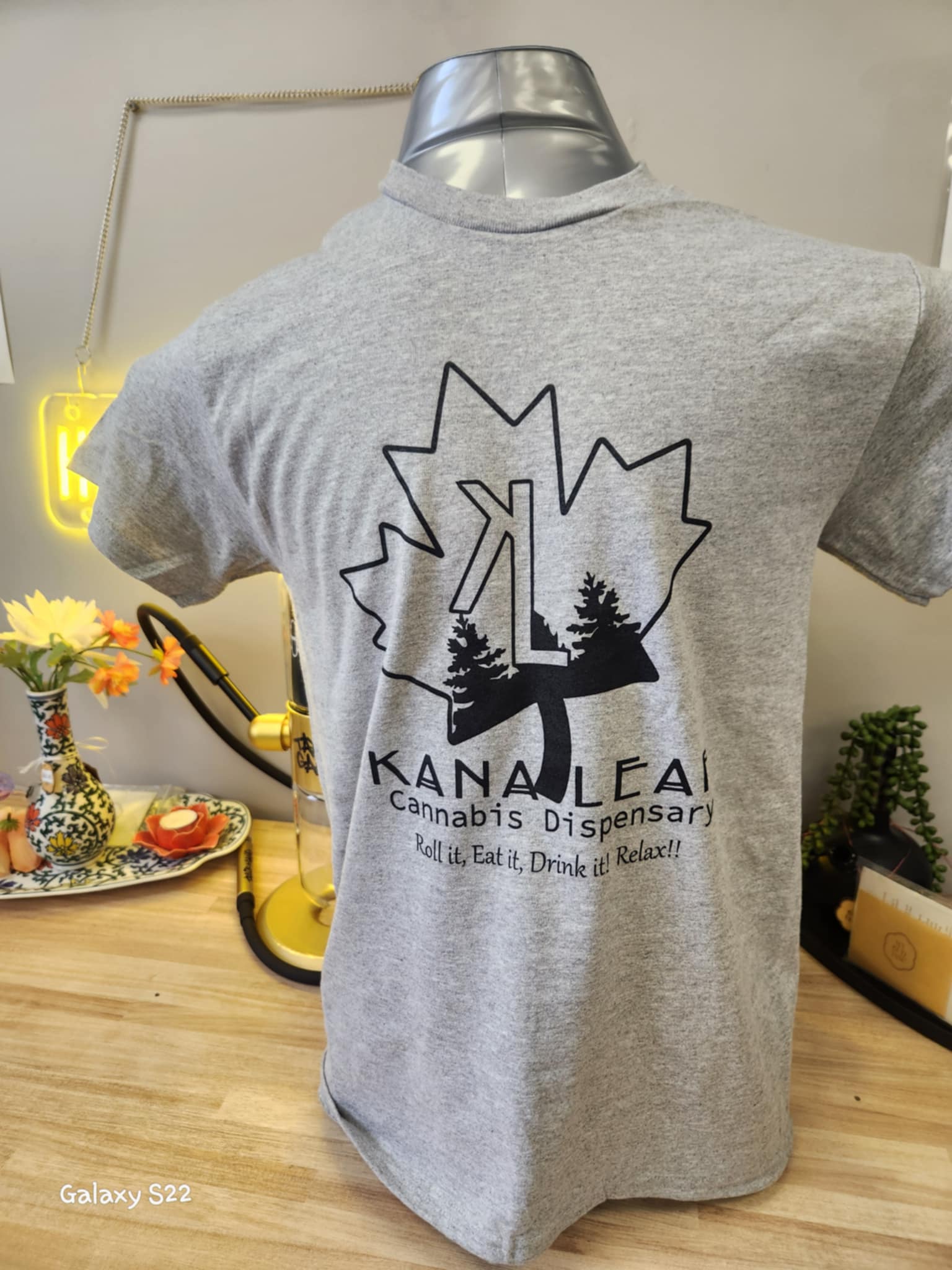 Branded TShirt Grey Small