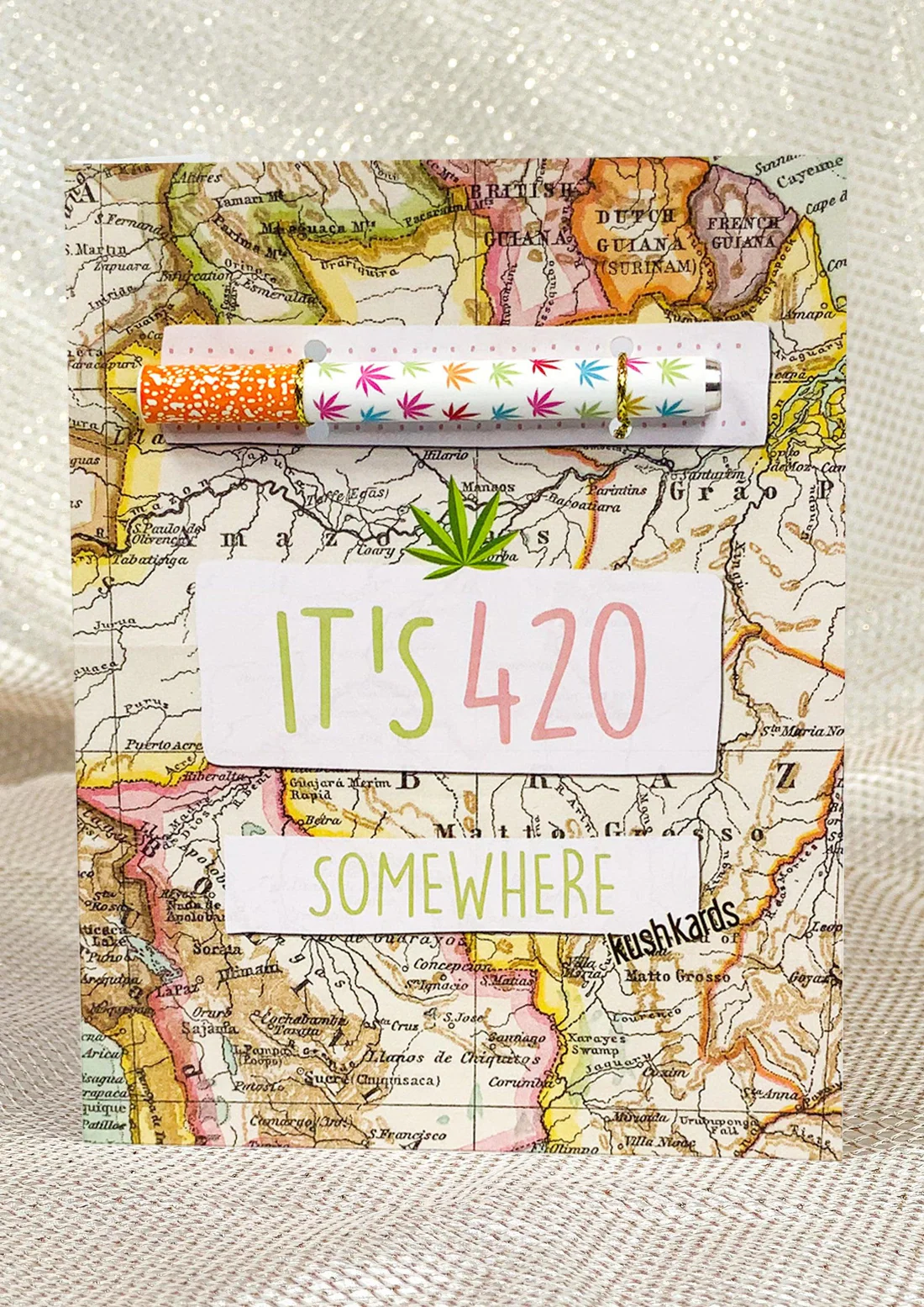 It's 420 Somewhere ⏱ Greeting Card
