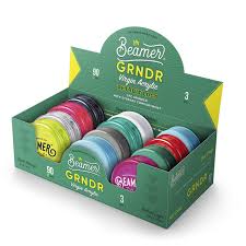 GRNDR 3Piece 90mm Virgin Acrylic Grinder with Storage