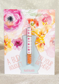 Kush Kards Bud Bouquet with One Hitter