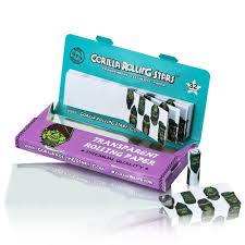 Gorilla Rolling Stars w/tips Cellulose Rolling Papers King Size