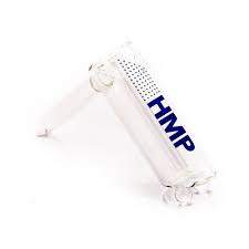 Coloured Logo Glass Bubbler