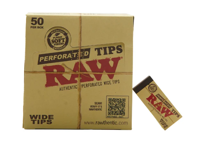 Perforated Wide Tips50 Tips per booklets