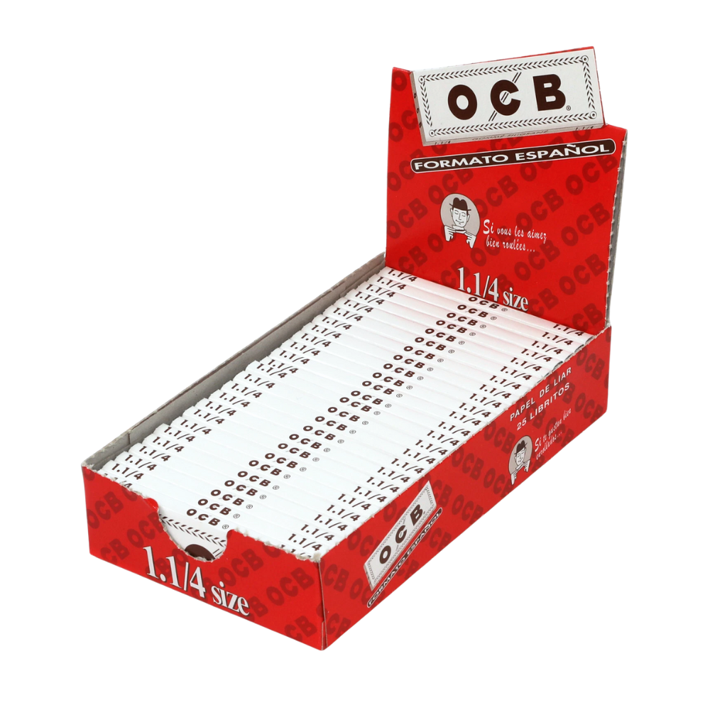 OCB White 1 1/4 Rolling Papers