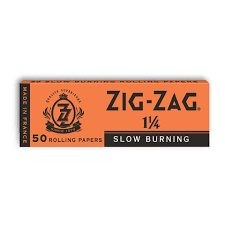 ZigZag Slow Burning Orange Papers 1 1/4