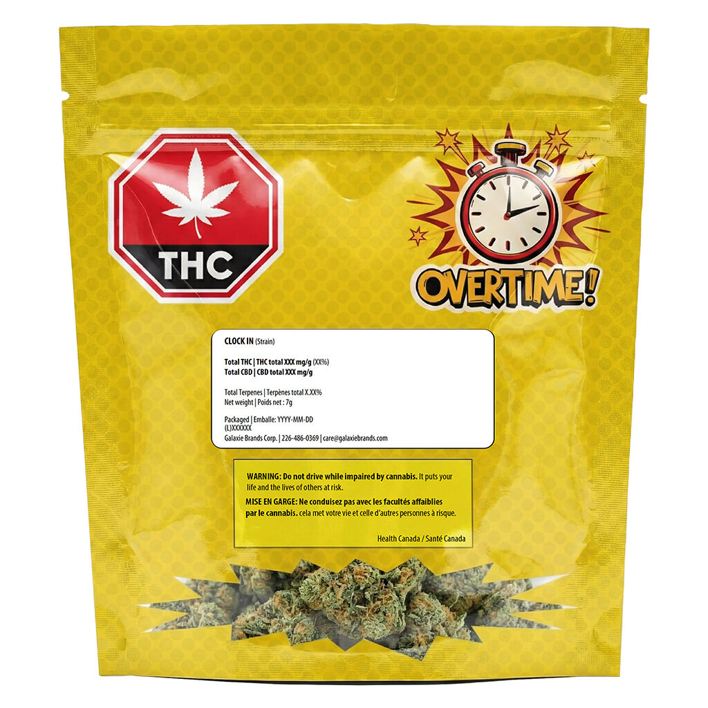 OVERTIME - Clock In - 7g