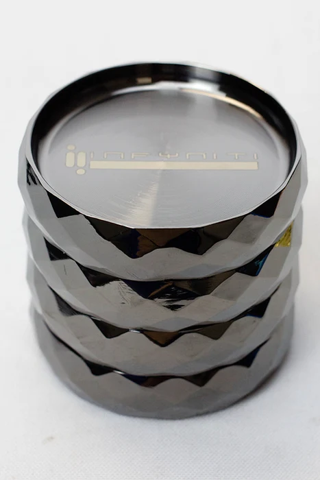 4 Parts Metal Herb Grinder  Gun Metal