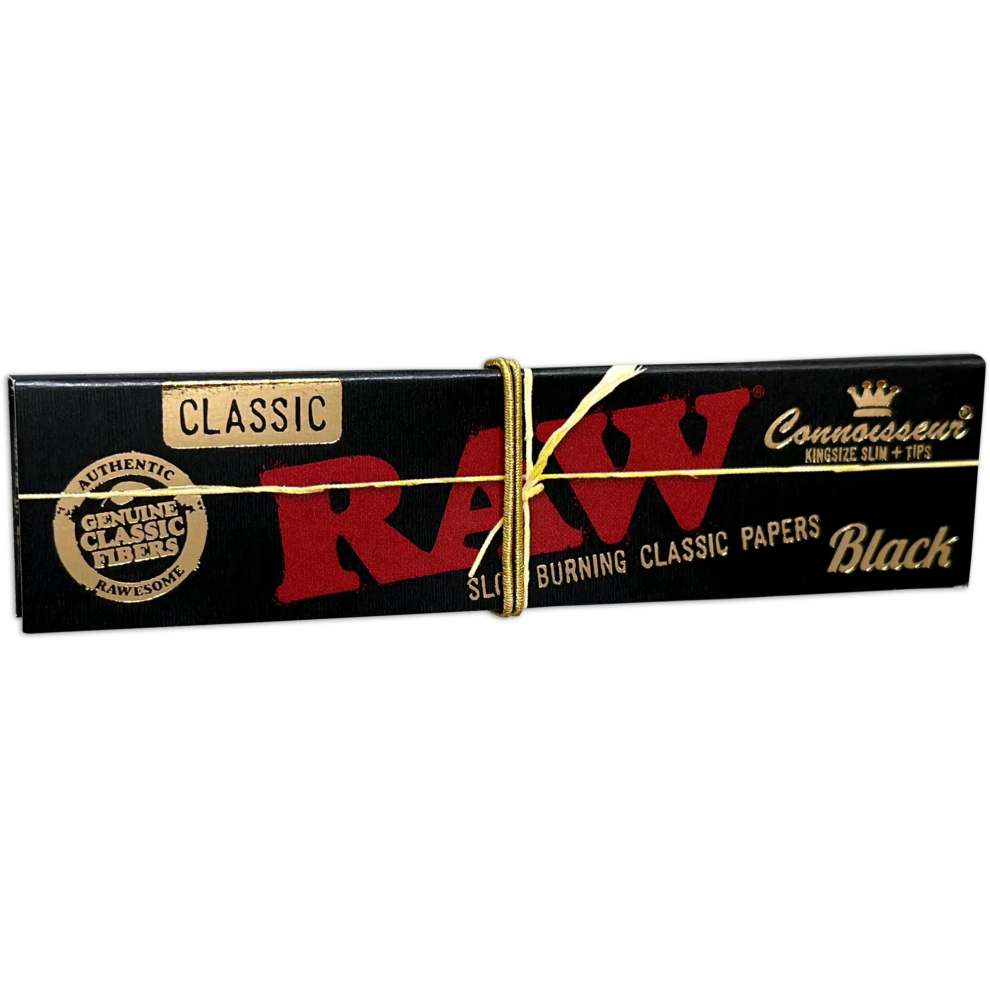 RAW - Black Connoisseur King Size Papers + Tips 
