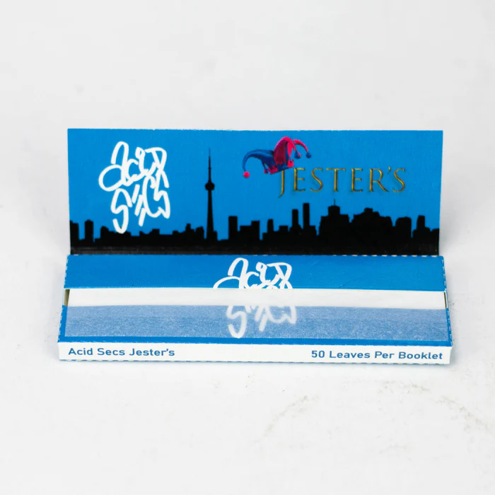 Acid Secs Ultra Thin Ride Jester Rolling Papers 1 1/4
