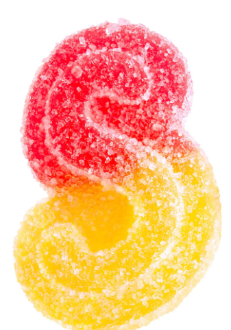 Fully Blasted Strawberry Mango Gummies  10x1