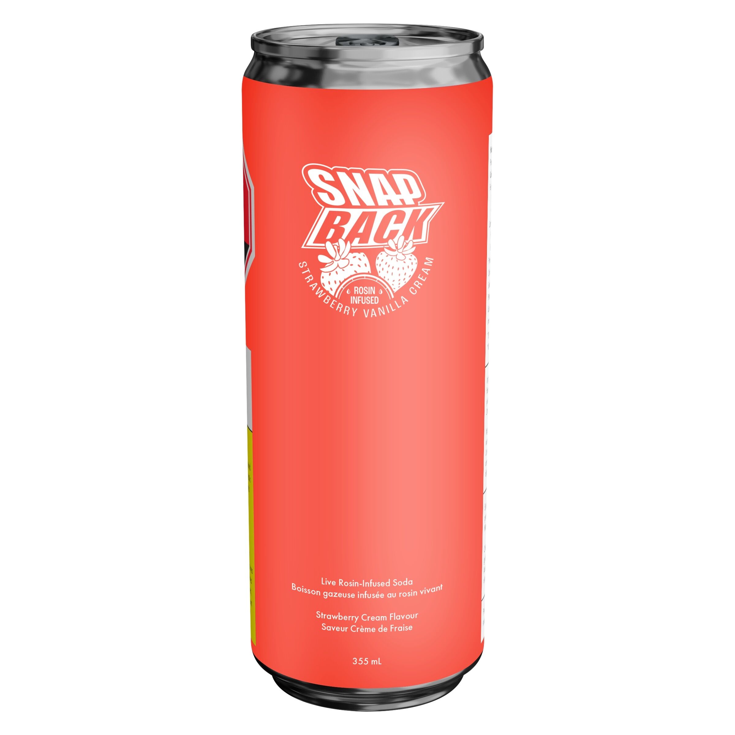 Rosin-Infused Strawberry Vanilla Cream Drink