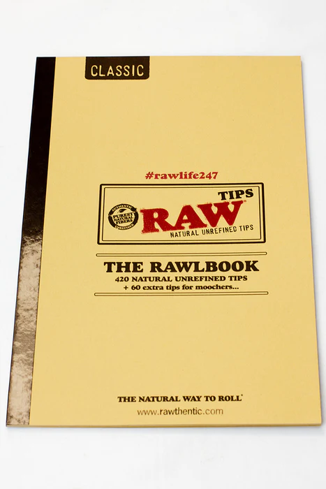 The RAW Original Tip Book  480 pk