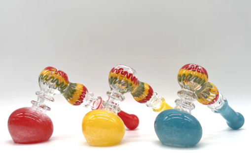 Rasta Bubbler 7" Long Assorted Colors