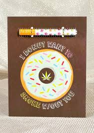 Kush Kards Donut with One Hitter