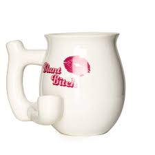 Mug Pipe  Blunt Bitch