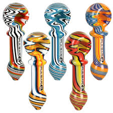 Pulsar Wig Wag Candy Spoon Pipe  4.5" Asst Colors